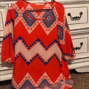 Aztec Pattern Shirt